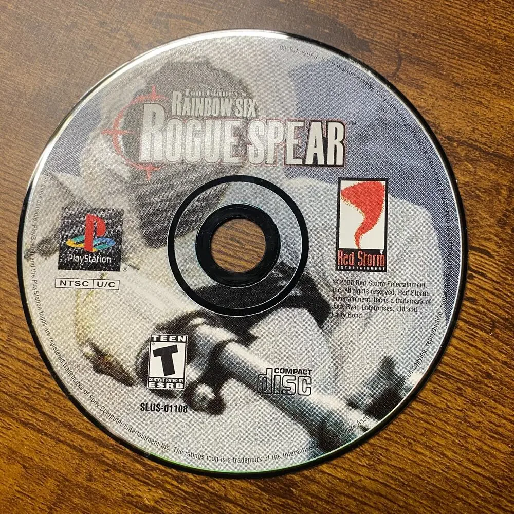 Tom Clancy's Rainbow Six: Rogue Spear (Sony PlayStation 1, 2001)